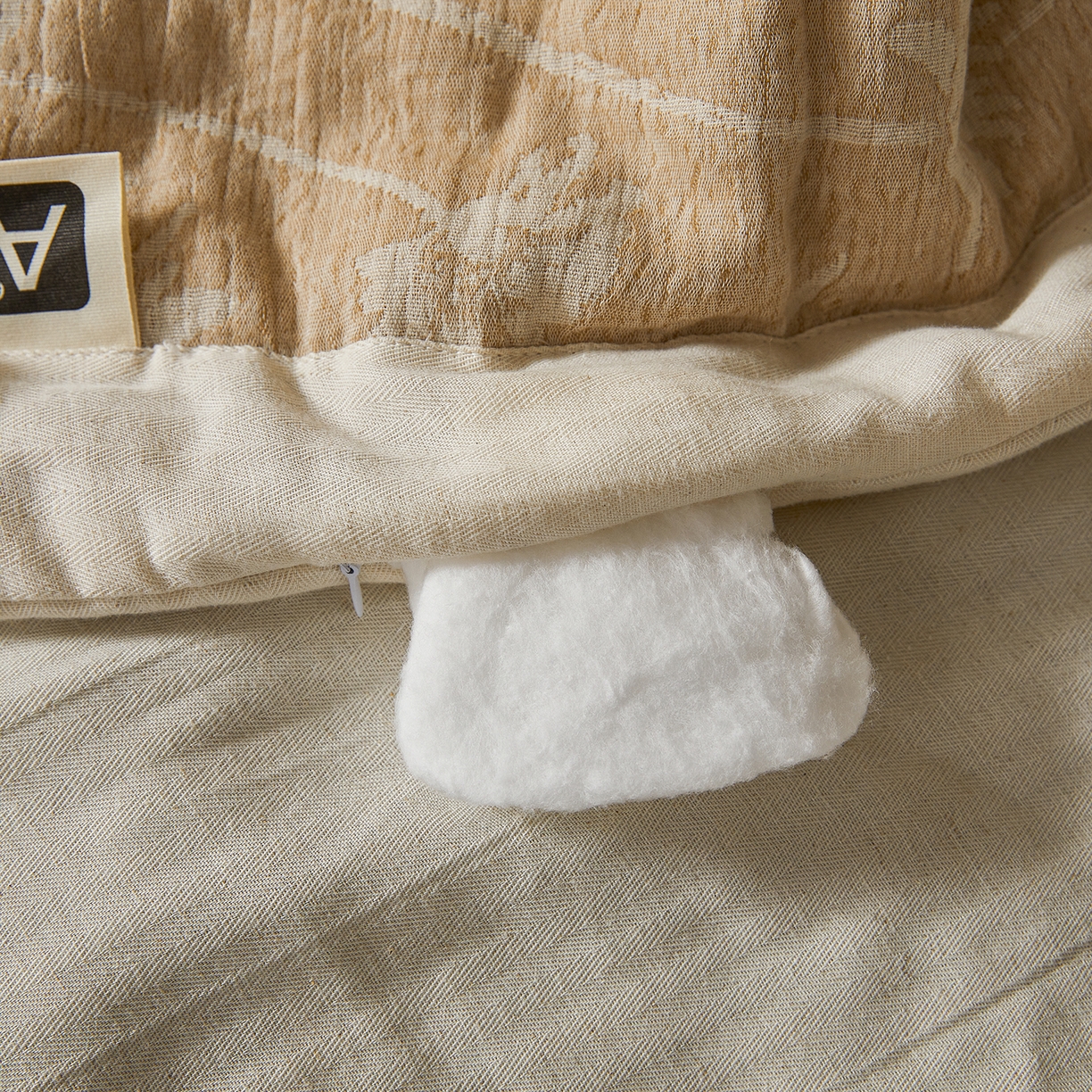 91家纺网 家纺一手货源 找家纺 （总）熙宴家纺 2026新款色织提花棉麻脱脂棉花夏被 被子被芯