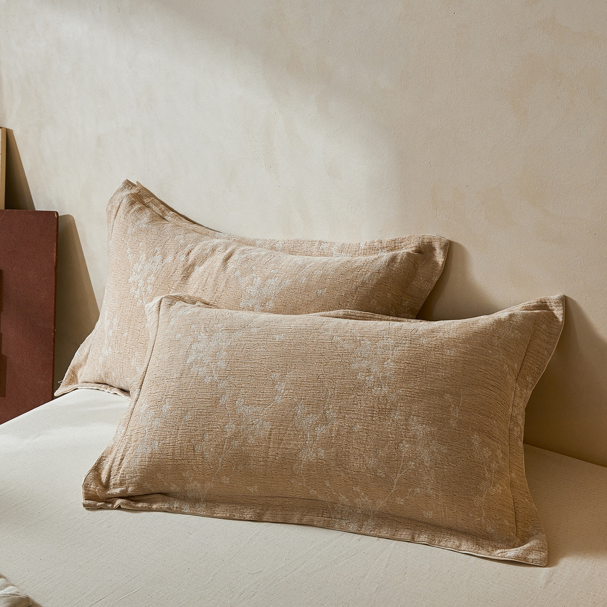 91家纺网 家纺一手货源 找家纺 熙宴家纺 2026新款色织提花棉麻脱脂棉花夏被 被子被芯 棉麻-腊梅