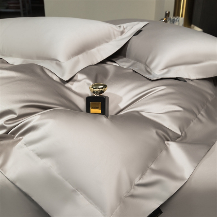 91家纺网 家纺一手货源 找家纺 女子家纺 2026新款A类全棉纯棉新疆长绒棉四件套-维多利亚 维多利亚-大象灰