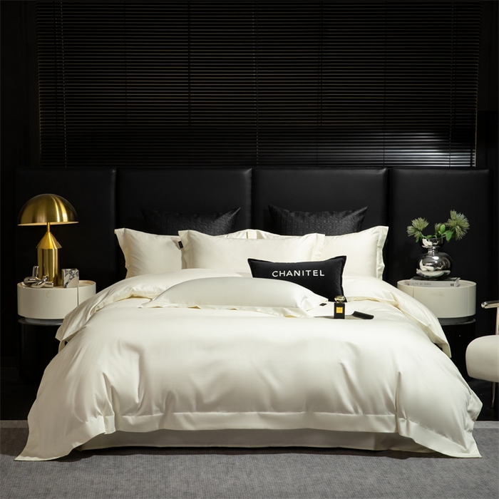 91家纺网 家纺一手货源 找家纺 女子家纺 2026新款A类全棉纯棉新疆长绒棉四件套-维多利亚 维多利亚-兰花白