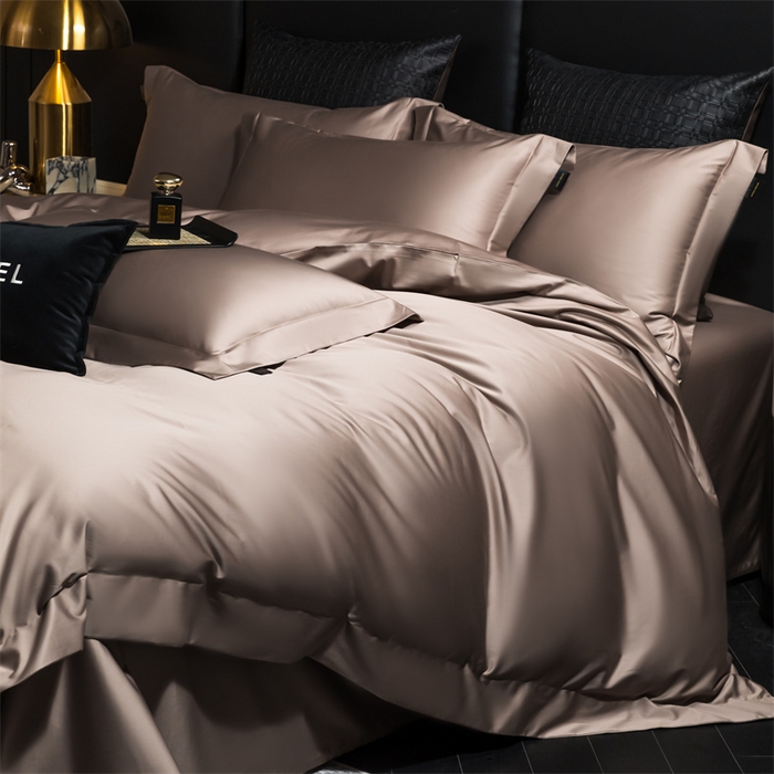 91家纺网 家纺一手货源 找家纺 女子家纺 2026新款A类全棉纯棉新疆长绒棉四件套-维多利亚 维多利亚-摩卡棕