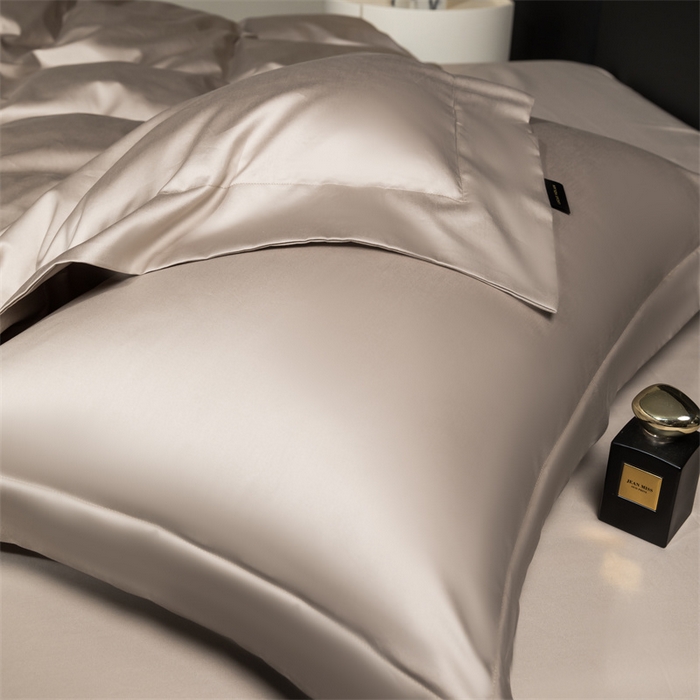 91家纺网 家纺一手货源 找家纺 女子家纺 2026新款A类全棉纯棉新疆长绒棉四件套-维多利亚 维多利亚-沙漠灰