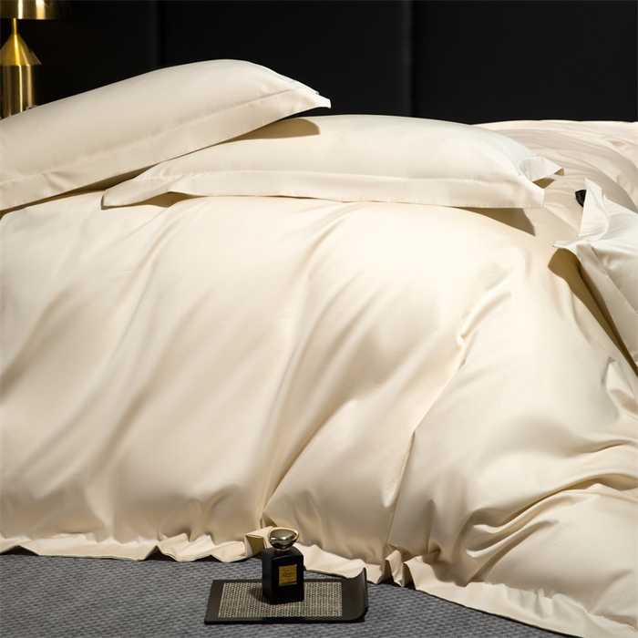 91家纺网 家纺一手货源 找家纺 女子家纺 2026新款A类全棉纯棉新疆长绒棉四件套-维多利亚 维多利亚-米色