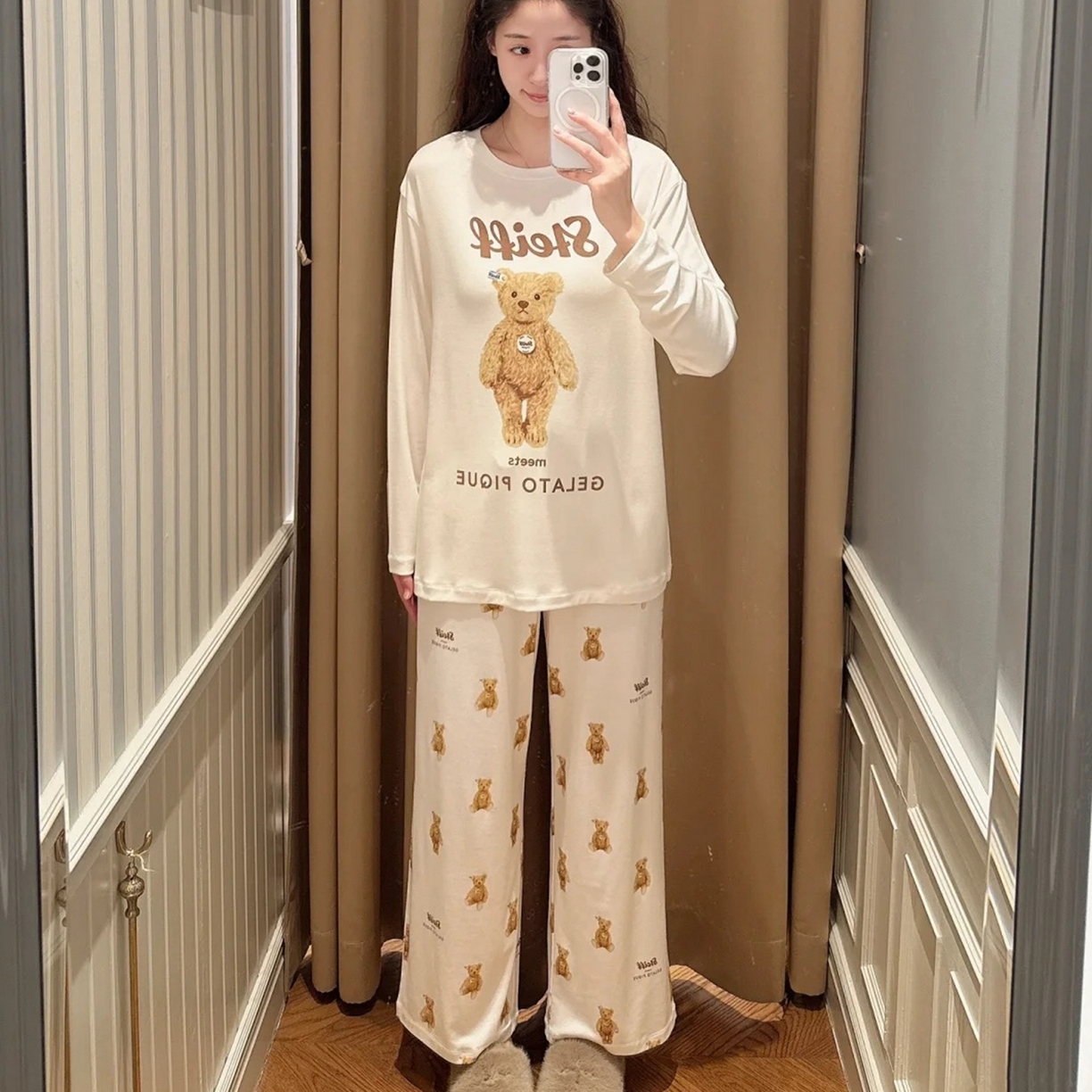 91家纺网 家纺一手货源 找家纺 （总）妍景家居生活馆 2026新款可爱小熊套装