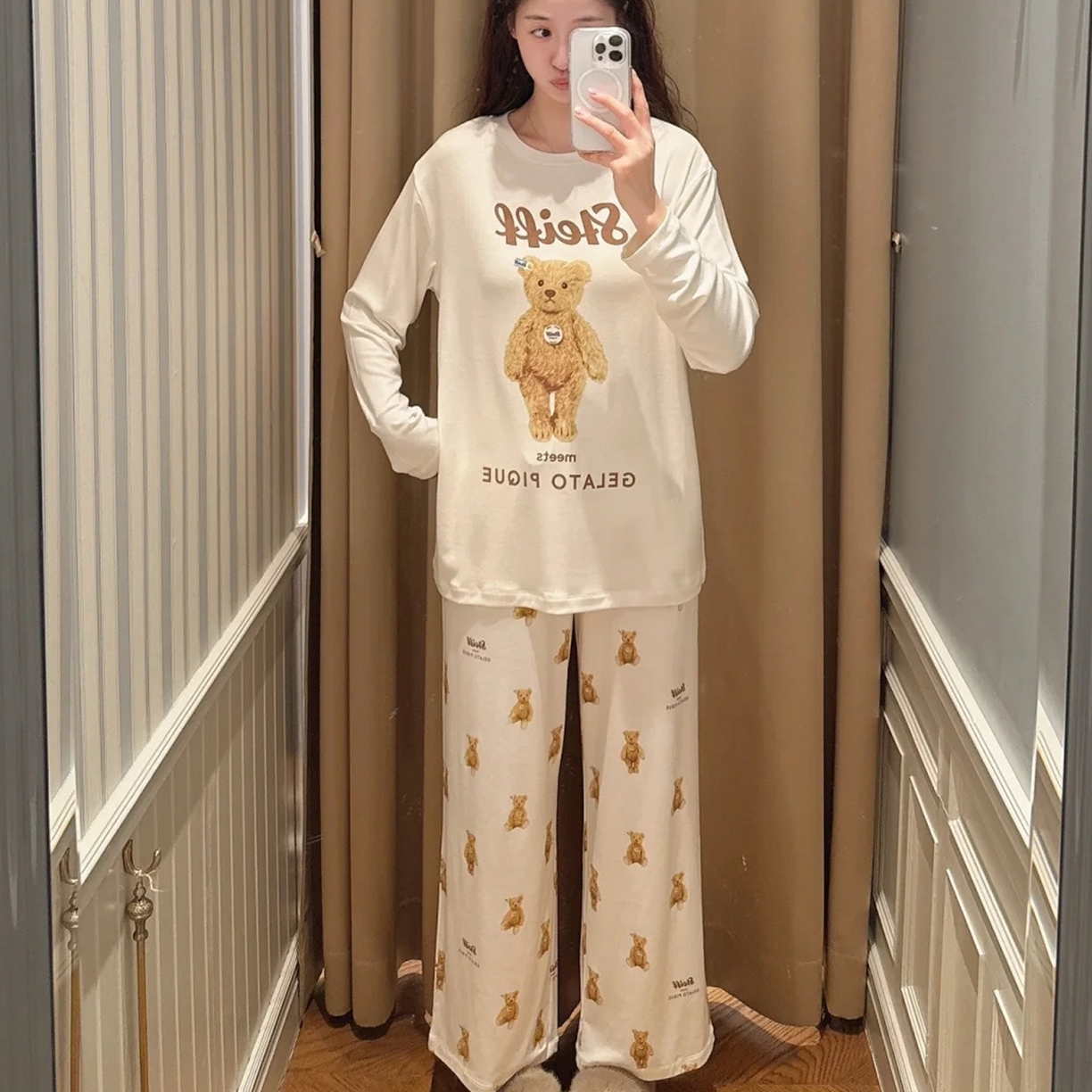 91家纺网 家纺一手货源 找家纺 （总）妍景家居生活馆 2026新款可爱小熊套装