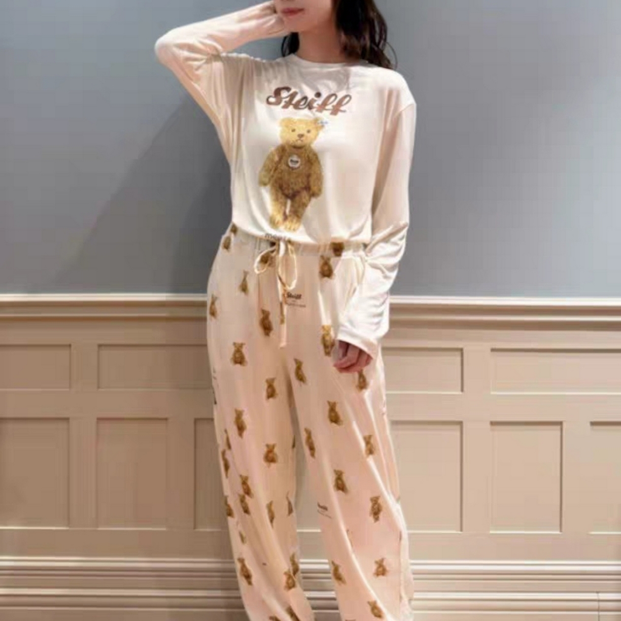 91家纺网 家纺一手货源 找家纺 （总）妍景家居生活馆 2026新款可爱小熊套装