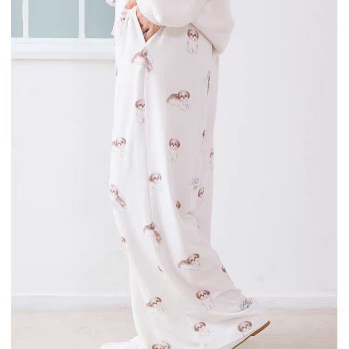 91家纺网 家纺一手货源 找家纺 （总）妍景家居生活馆 2026新款抱枕西施小狗套装