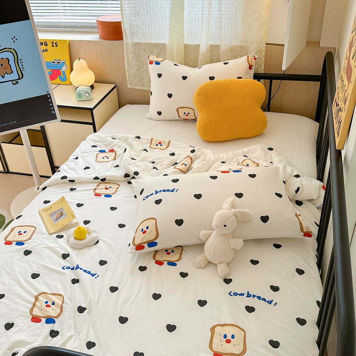 91家纺网 家纺一手货源 找家纺 （总）咏绒家纺工厂店 厂家直销网销爆款花型永不断货2025春夏新款A类牛奶针织棉大豆夏被（长期款）