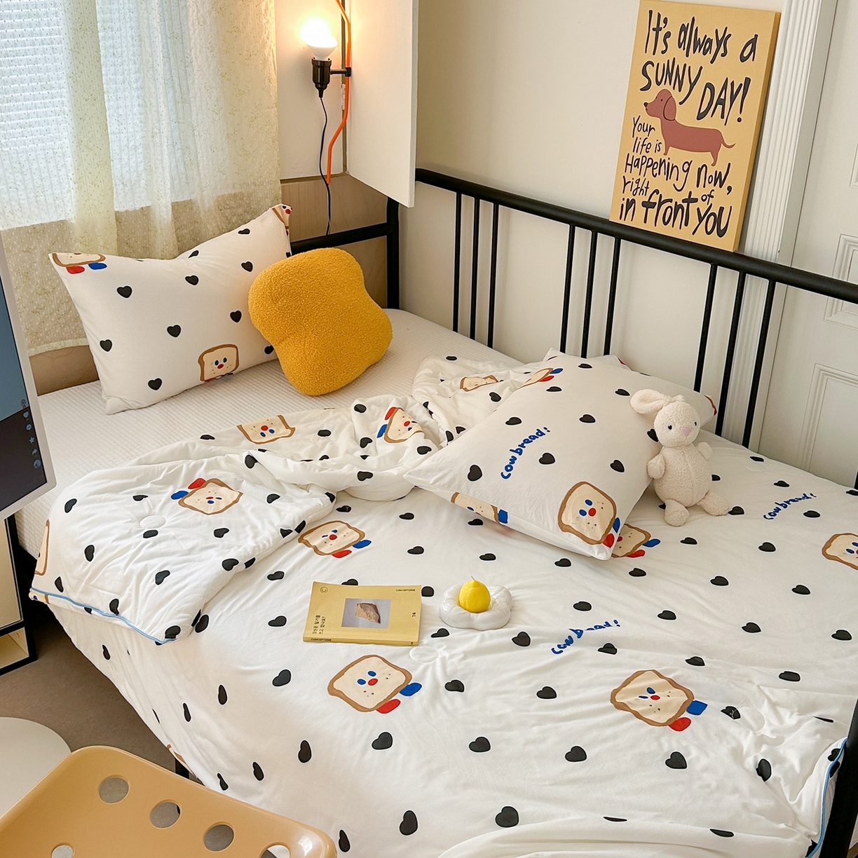 91家纺网 家纺一手货源 找家纺 （总）咏绒家纺工厂店 厂家直销网销爆款花型永不断货2025春夏新款A类牛奶针织棉大豆夏被（长期款）