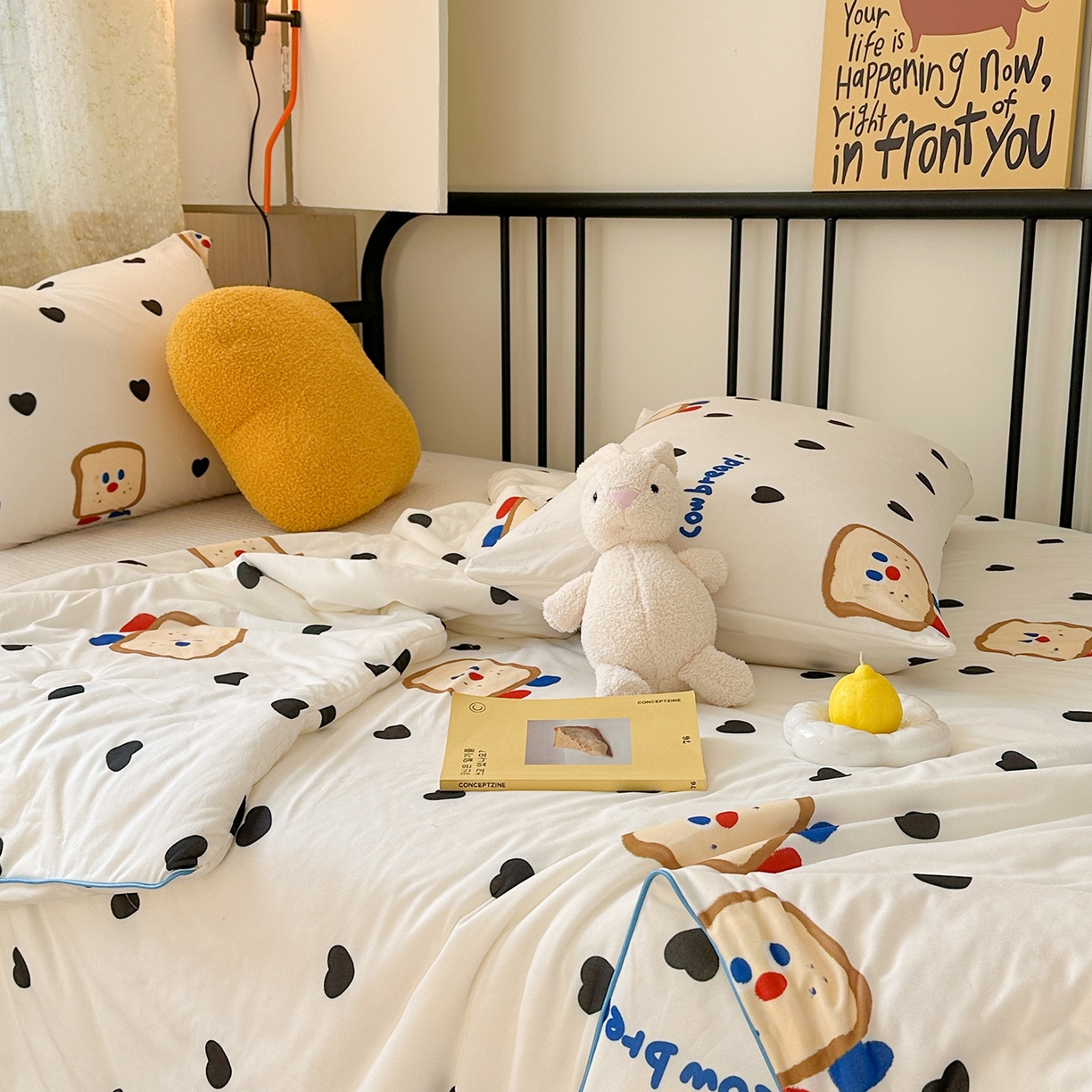 91家纺网 家纺一手货源 找家纺 （总）咏绒家纺工厂店 厂家直销网销爆款花型永不断货2025春夏新款A类牛奶针织棉大豆夏被（长期款）