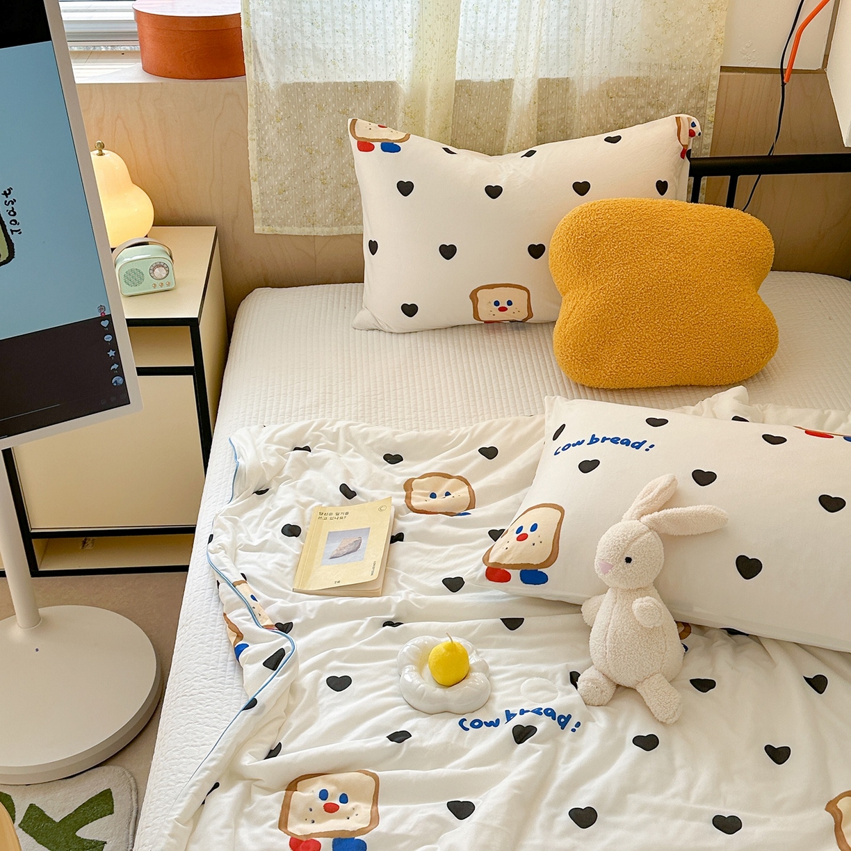 91家纺网 家纺一手货源 找家纺 （总）咏绒家纺工厂店 厂家直销网销爆款花型永不断货2025春夏新款A类牛奶针织棉大豆夏被（长期款）