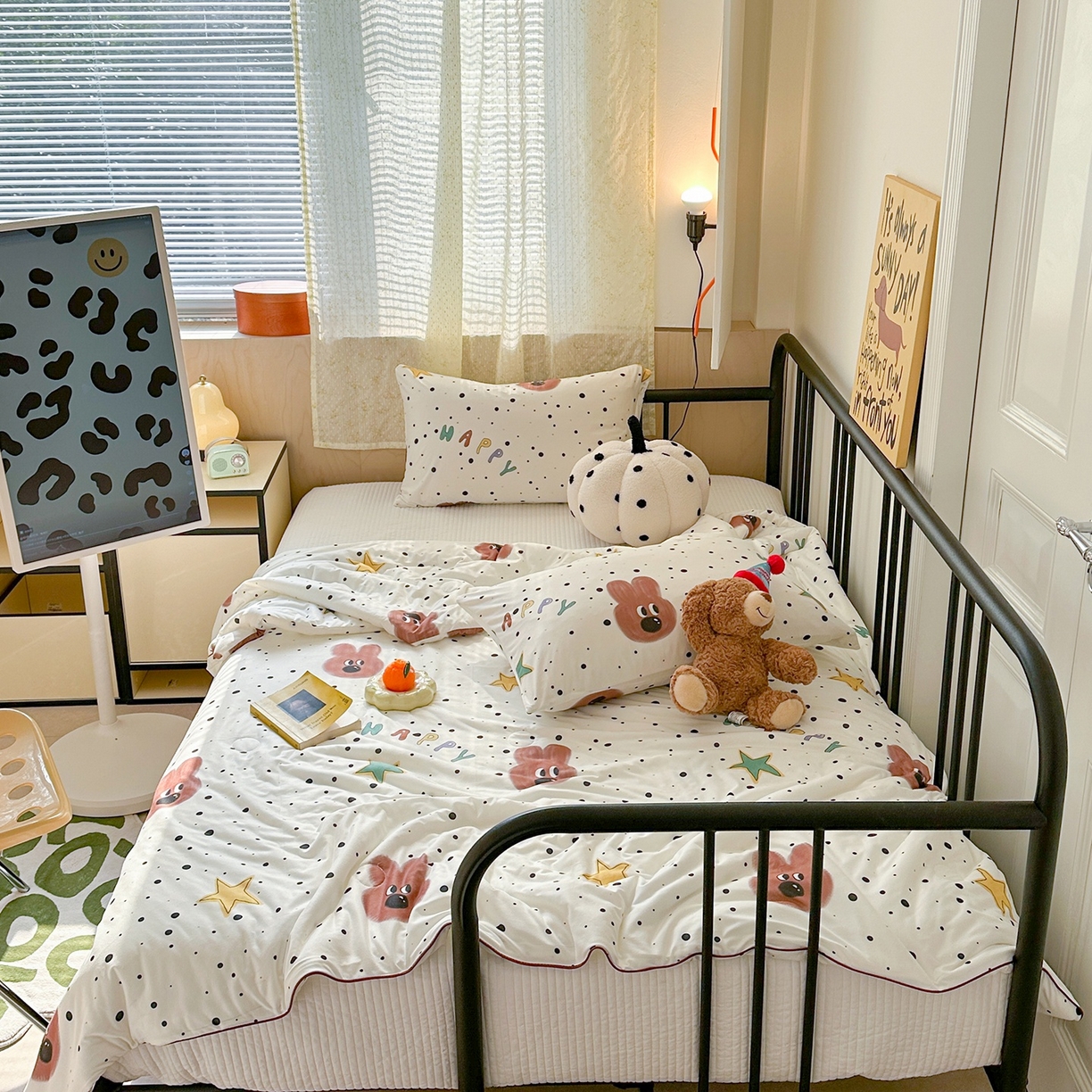 91家纺网 家纺一手货源 找家纺 （总）咏绒家纺工厂店 厂家直销网销爆款花型永不断货2025春夏新款A类牛奶针织棉大豆夏被（长期款）