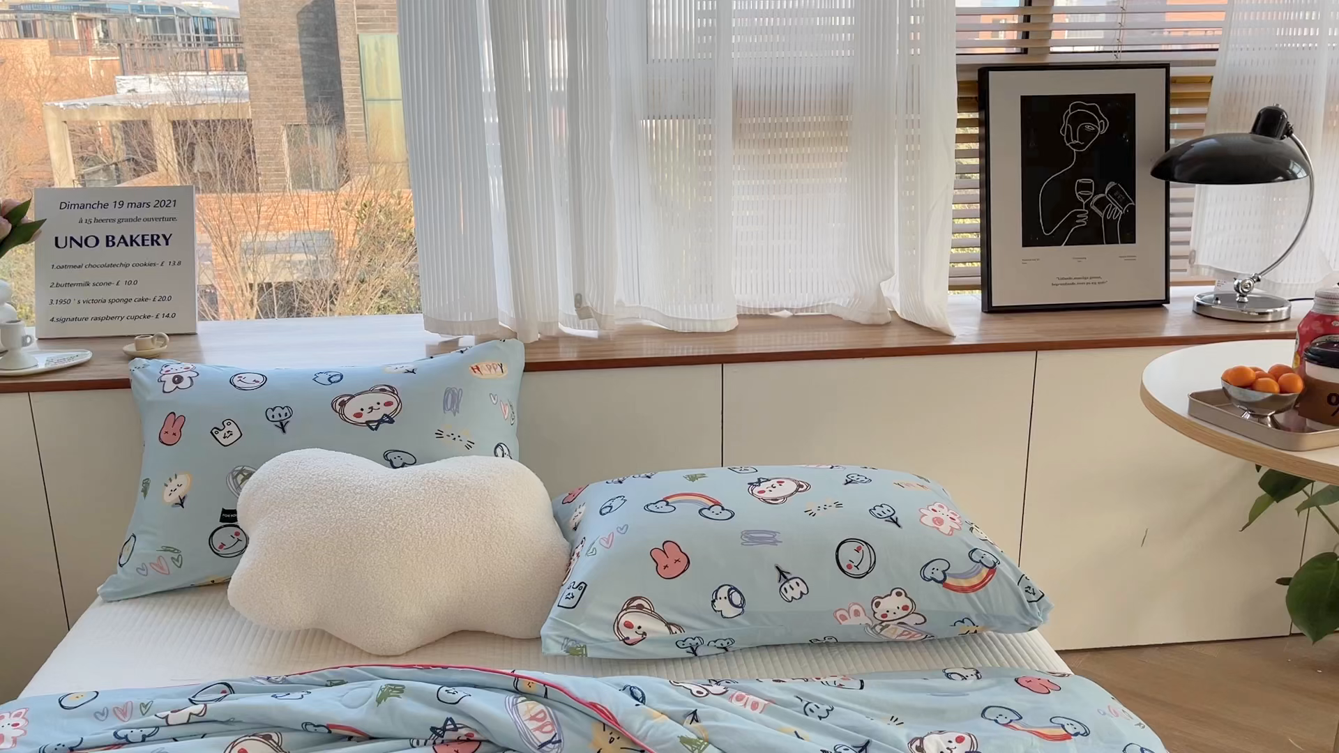 91家纺网 家纺一手货源 找家纺 咏绒家纺工厂店 厂家直销网销爆款花型永不断货2025春夏新款A类牛奶针织棉大豆夏被（长期款） 彩笔画-蓝