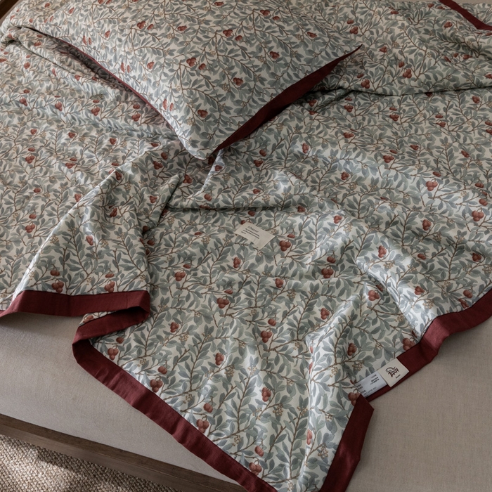 91家纺网 家纺一手货源 找家纺 （总）大彩家居 2026新款全棉双层纱夏被