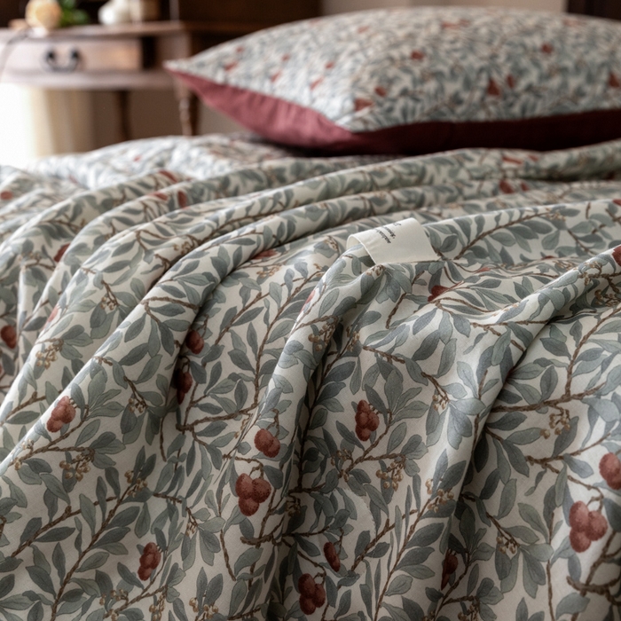 91家纺网 家纺一手货源 找家纺 （总）大彩家居 2026新款全棉双层纱夏被