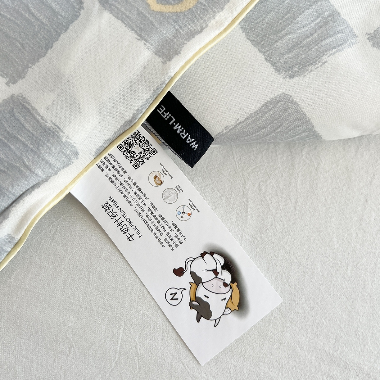 91家纺网 家纺一手货源 找家纺 咏绒家纺工厂店 厂家直销网销爆款花型永不断货2025春夏新款A类牛奶针织棉大豆夏被（长期款） 魔方熊