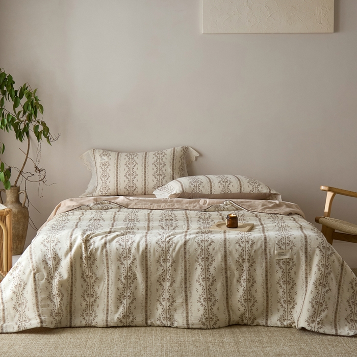 91家纺网 家纺一手货源 找家纺 （总）大彩家居 2026新款棉麻夏被