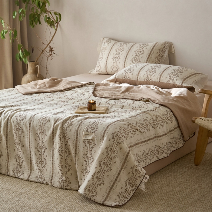 91家纺网 家纺一手货源 找家纺 （总）大彩家居 2026新款棉麻夏被