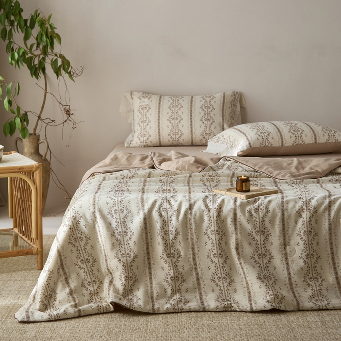 91家纺网 家纺一手货源 找家纺 （总）大彩家居 2026新款棉麻夏被