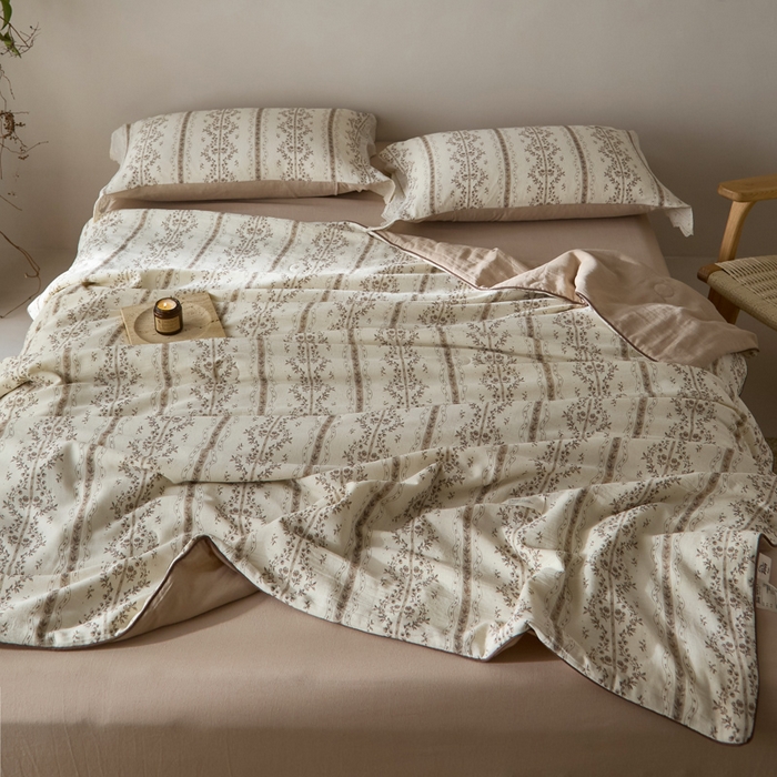 91家纺网 家纺一手货源 找家纺 （总）大彩家居 2026新款棉麻夏被