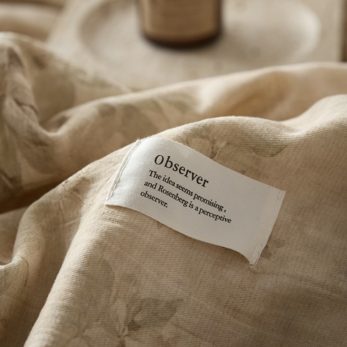 91家纺网 家纺一手货源 找家纺 大彩家居 2026新款棉麻夏被 荒野玫瑰