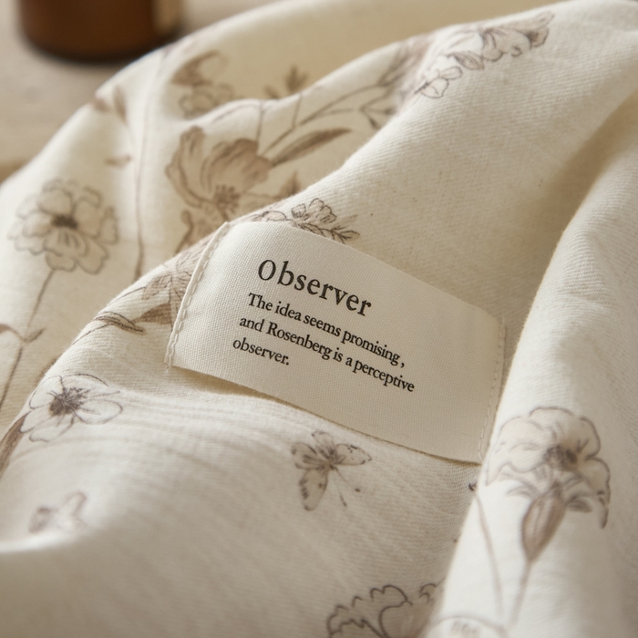 91家纺网 家纺一手货源 找家纺 大彩家居 2026新款棉麻夏被 林间拾遗