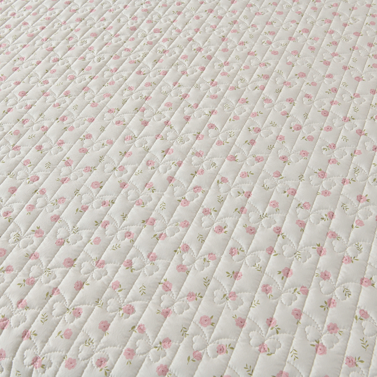 91家纺网 家纺一手货源 找家纺 金梦家居 2026新款水洗棉床盖夏被款四件套 花开朵朵