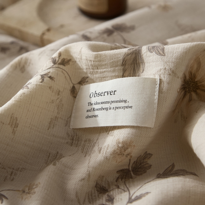 91家纺网 家纺一手货源 找家纺 大彩家居 2026新款棉麻夏被 藤蔓光影