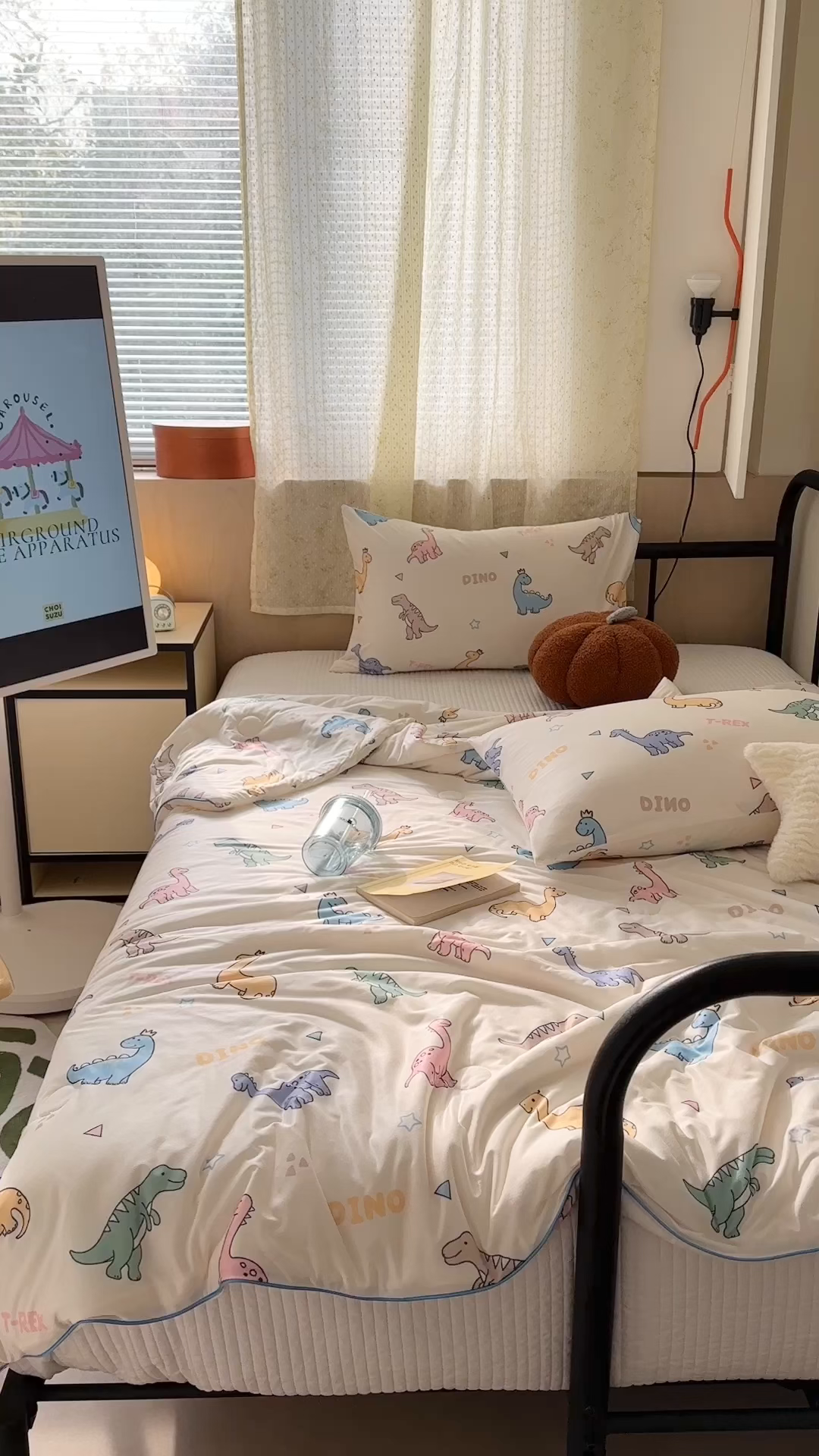 91家纺网 家纺一手货源 找家纺 咏绒家纺工厂店 厂家直销网销爆款花型永不断货2025春夏新款A类牛奶针织棉大豆夏被（长期款） 七彩恐龙