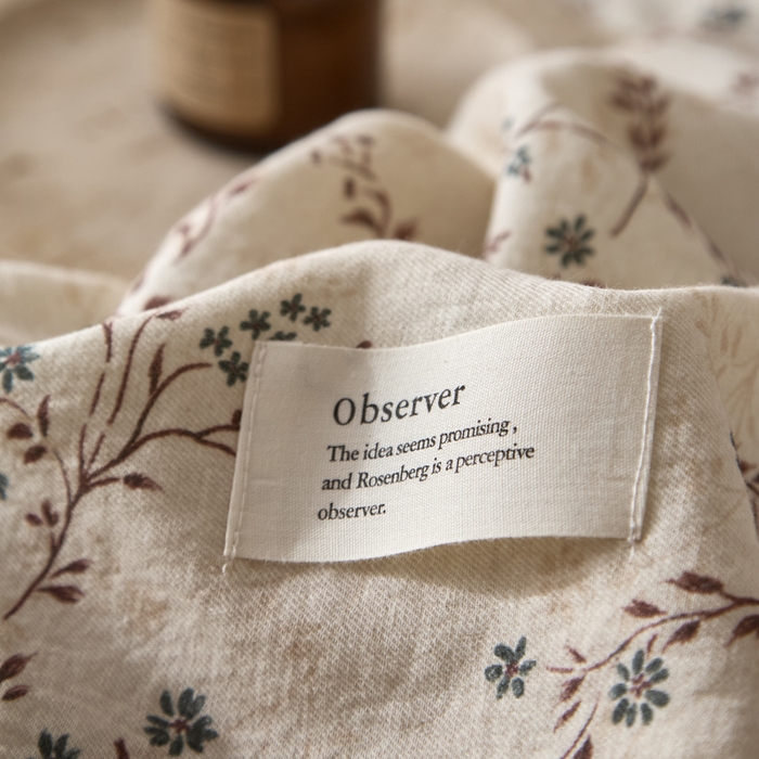 91家纺网 家纺一手货源 找家纺 大彩家居 2026新款棉麻夏被 微风草语