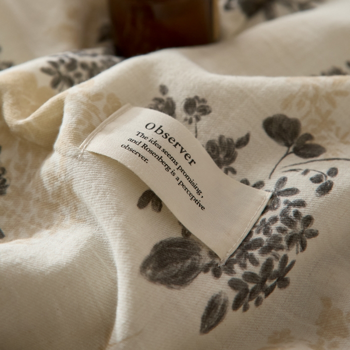 91家纺网 家纺一手货源 找家纺 大彩家居 2026新款棉麻夏被 午后庄园