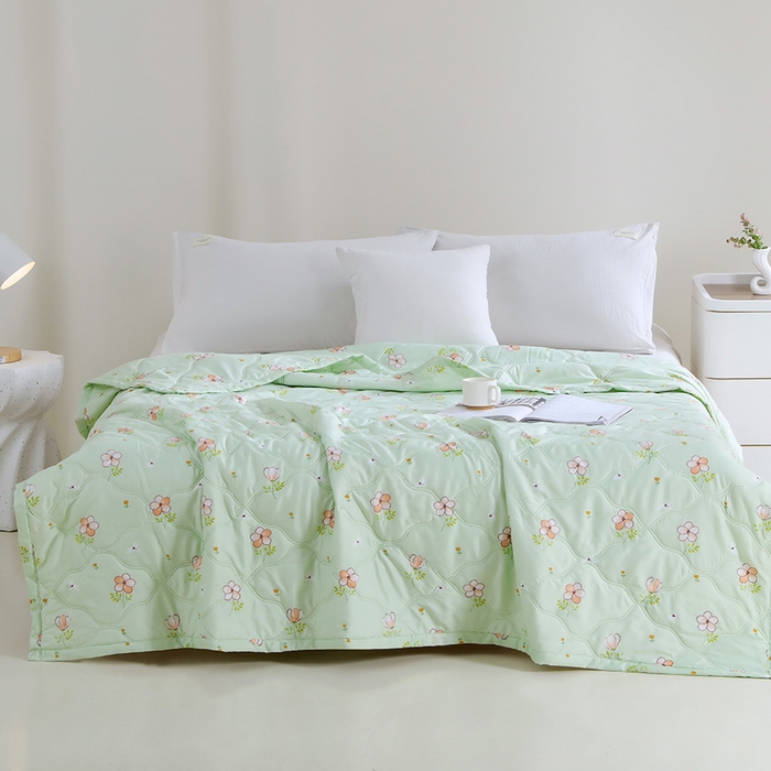 91家纺网 家纺一手货源 找家纺 （总）诗雅纺织 2026新款亲肤绒夏被空调被夏凉被