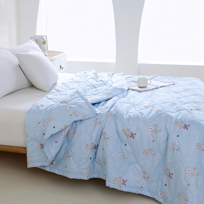 91家纺网 家纺一手货源 找家纺 （总）诗雅纺织 2026新款亲肤绒夏被空调被夏凉被