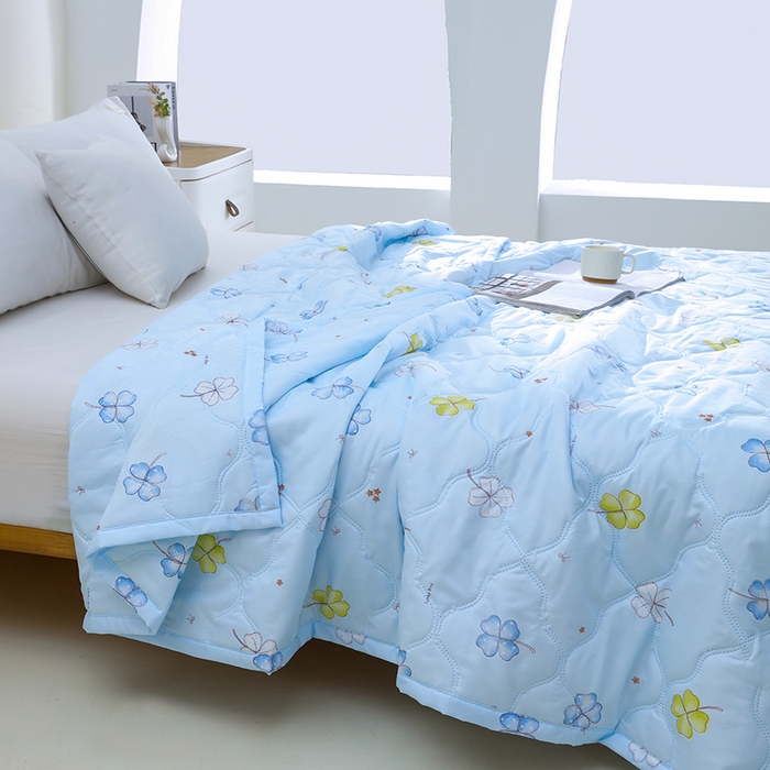 91家纺网 家纺一手货源 找家纺 （总）诗雅纺织 2026新款亲肤绒夏被空调被夏凉被