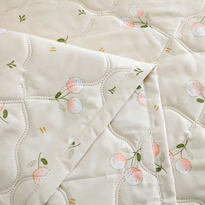 91家纺网 家纺一手货源 找家纺 诗雅纺织 2026新款亲肤绒夏被空调被夏凉被 蒲公英