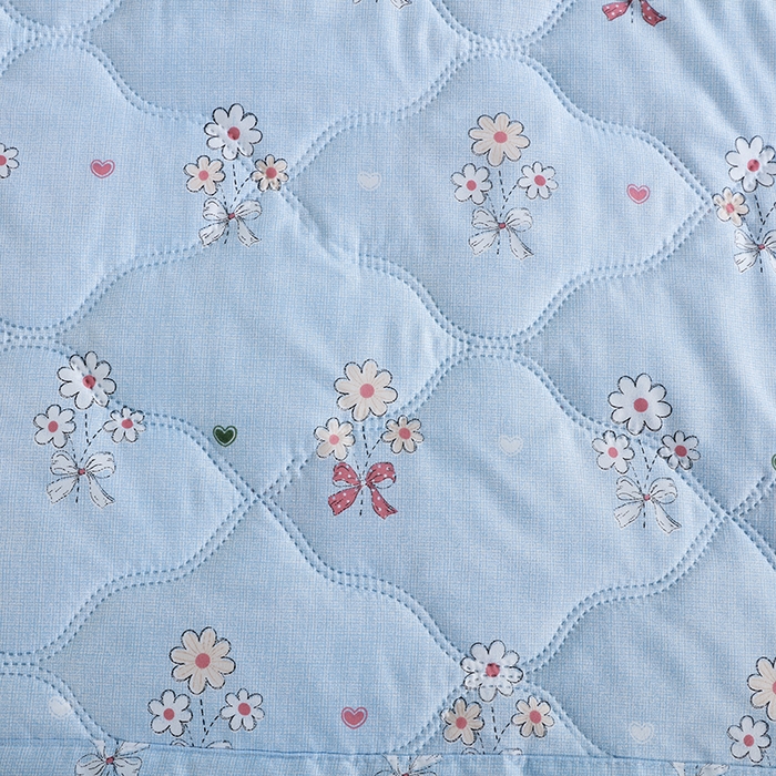 91家纺网 家纺一手货源 找家纺 诗雅纺织 2026新款亲肤绒夏被空调被夏凉被 礼花