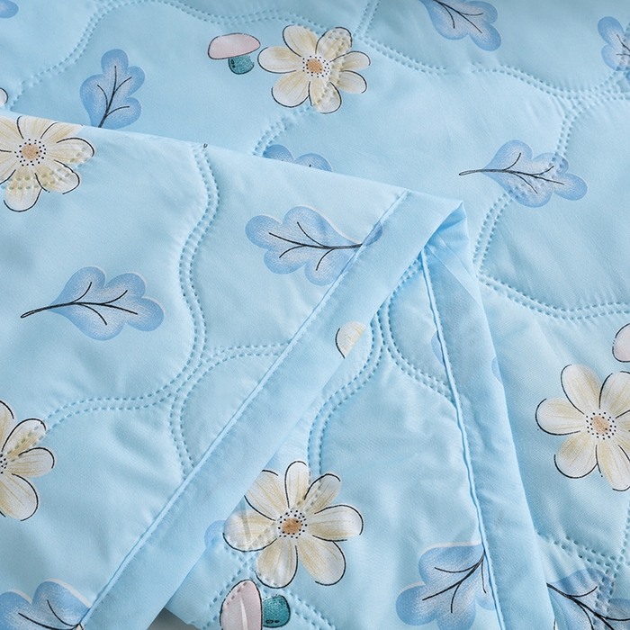 91家纺网 家纺一手货源 找家纺 诗雅纺织 2026新款亲肤绒夏被空调被夏凉被 华叶