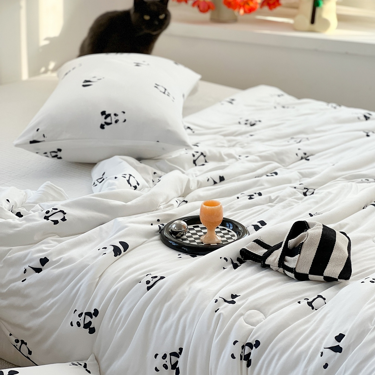 91家纺网 家纺一手货源 找家纺 咏绒家纺工厂店 厂家直销网销爆款花型永不断货2025春夏新款A类牛奶针织棉大豆夏被（长期款） 团团圆圆