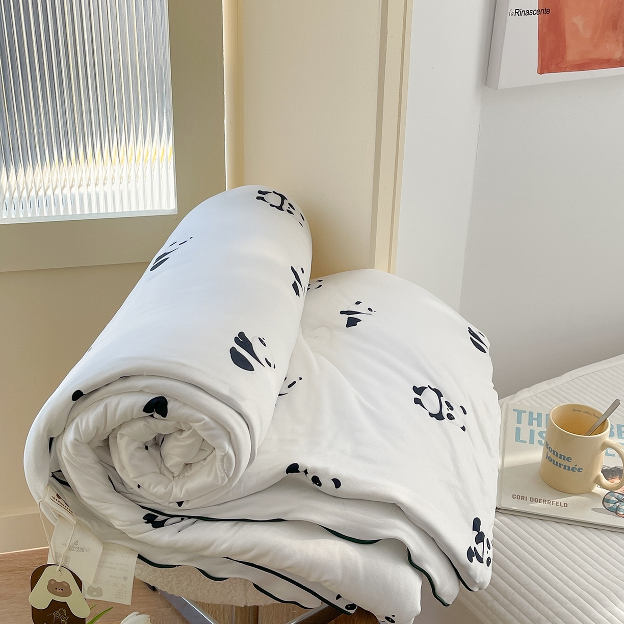 91家纺网 家纺一手货源 找家纺 咏绒家纺工厂店 厂家直销网销爆款花型永不断货2025春夏新款A类牛奶针织棉大豆夏被（长期款） 团团圆圆