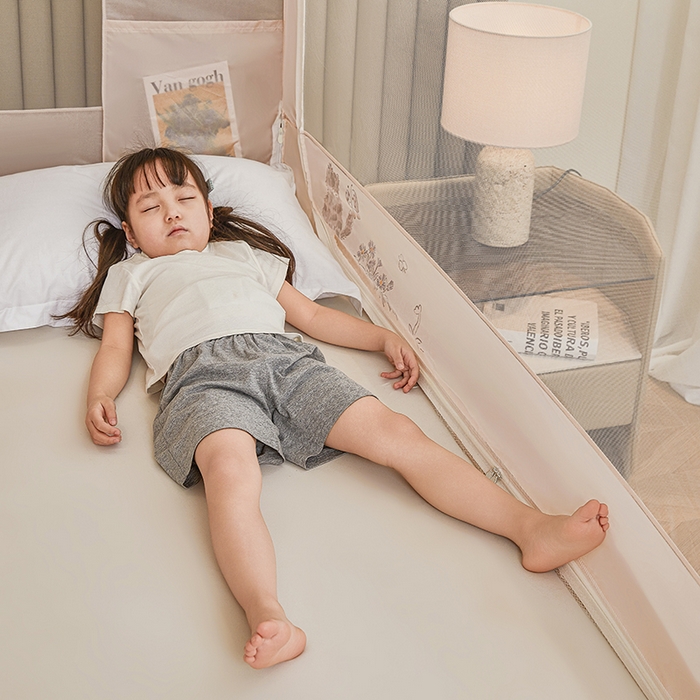 91家纺网 家纺一手货源 找家纺 青竹苑 2026新款贴布口袋款床笠底坐床蚊帐 哈基米