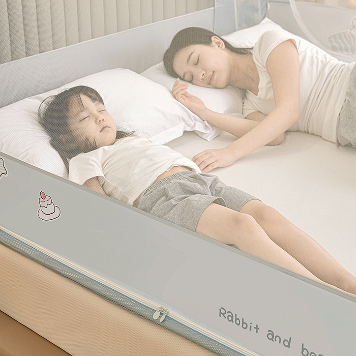 91家纺网 家纺一手货源 找家纺 青竹苑 2026新款贴布口袋款床笠底坐床蚊帐 晚安熊