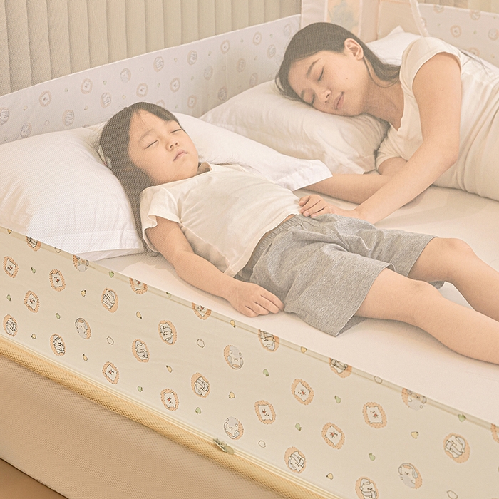 91家纺网 家纺一手货源 找家纺 青竹苑 2026新款贴布口袋款床笠底坐床蚊帐 小刺猬