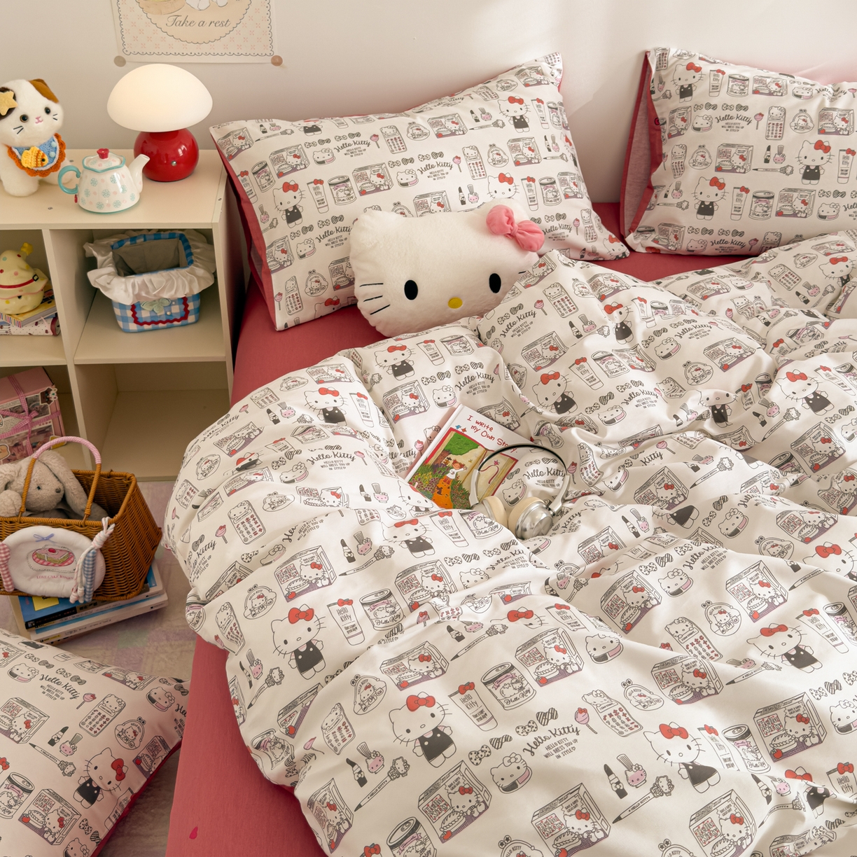 91家纺网 家纺一手货源 找家纺 女子家纺 2026新款40支100%纯棉全棉13070斜纹四件套 KT海报