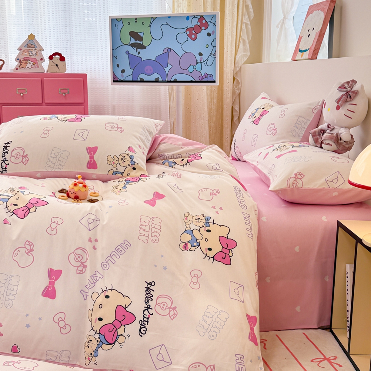 91家纺网 家纺一手货源 找家纺 （总）女子家纺 2026新款40支100%纯棉全棉13070斜纹四件套