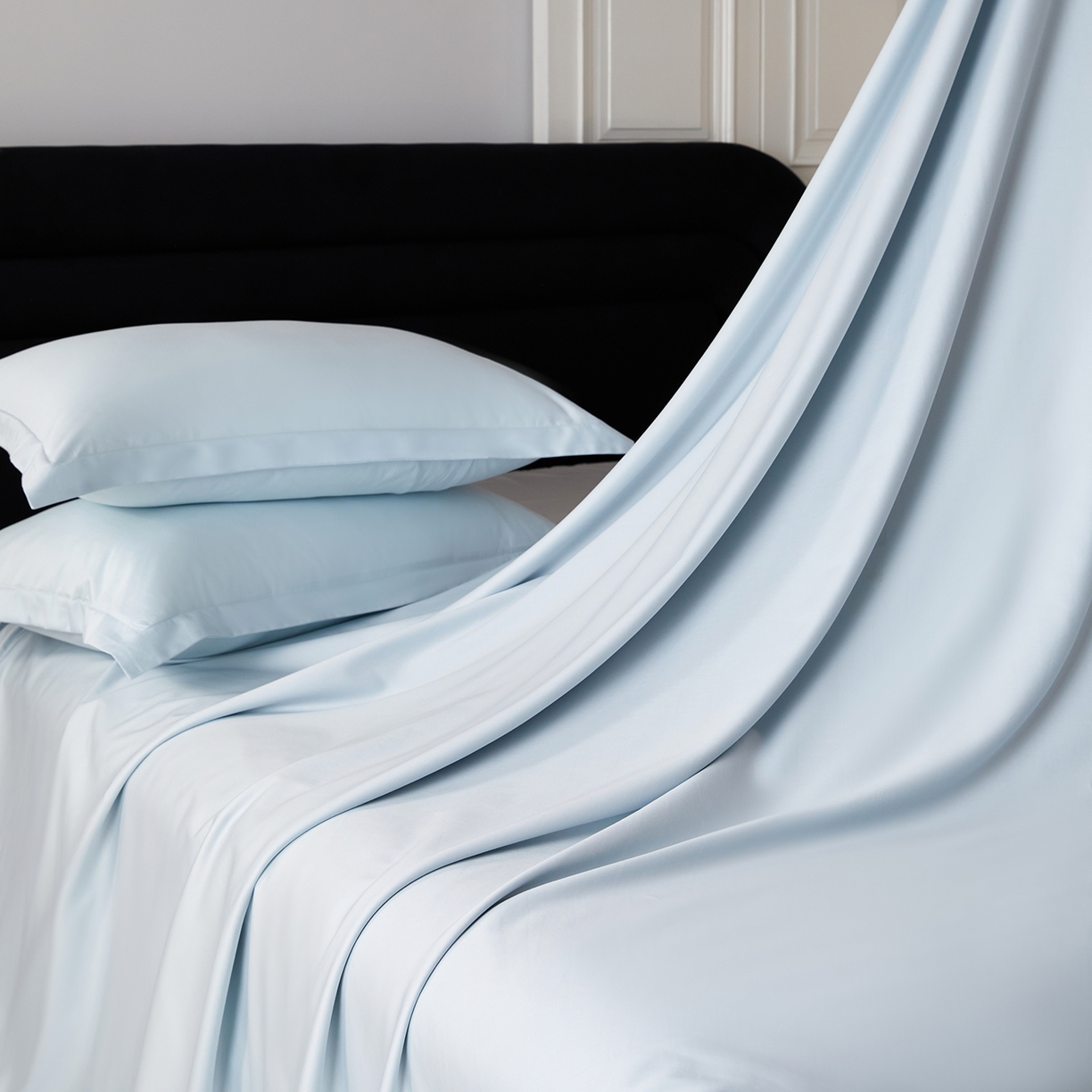 91家纺网 家纺一手货源 找家纺 （总）梧桐树 2026新款60S纯色全棉纯棉长绒棉系列四件套