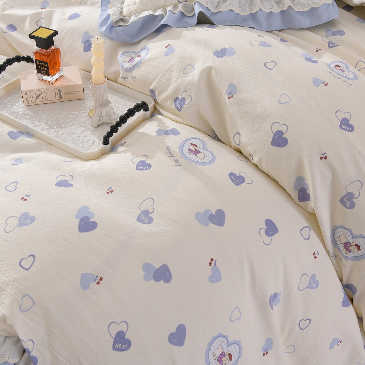 91家纺网 家纺一手货源 找家纺 （总）金梦家居 2026新款水洗棉床盖被套四件套