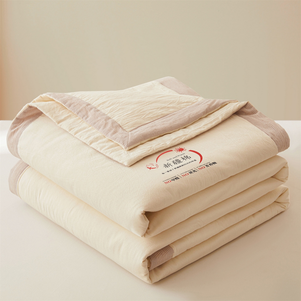 91家纺网 家纺一手货源 找家纺 （总）招财星家纺 2026新款新疆棉花夏被空调被可机洗夏凉被棉花被子春秋被（提供质检报告买家秀）