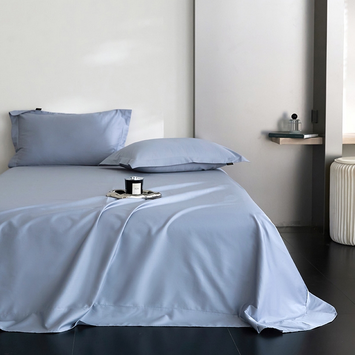 91家纺网 家纺一手货源 找家纺 （总）梧桐树 2026新款60S纯色全棉纯棉长绒棉系列单床单单品床单单件