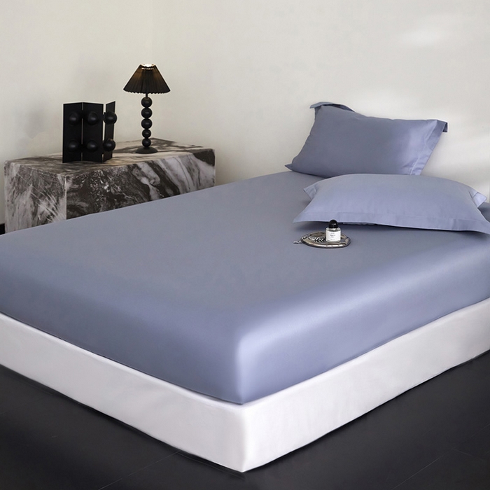 91家纺网 家纺一手货源 找家纺 （总）梧桐树 2026新款60S全棉纯棉纯色长绒棉系列单床笠单品床笠单件