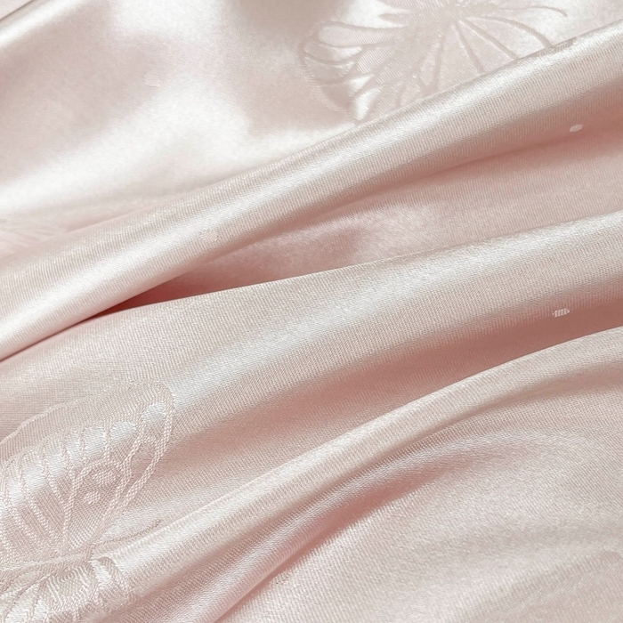 91家纺网 家纺一手货源 找家纺 （总）金牛座家纺 2026新款贡缎亮丝提花刺绣四件套-蝶韵